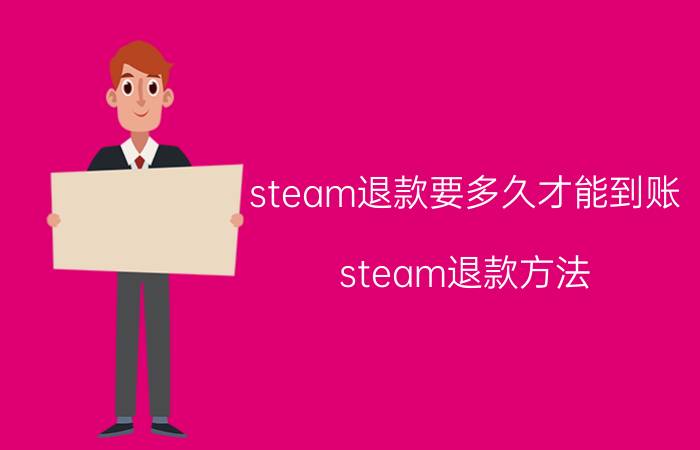 steam退款要多久才能到账 steam退款方法